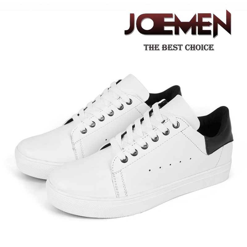 Product image Joemen Official - Joemen Sepatu Sneakers J 95 Original Brand Lokal Sepatu Tali Pria dan Wanita Terbaru 39 Hitam