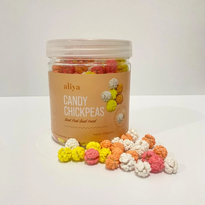 Product image Aliya - Permen Kacang Arab Warna Warni 125g Manis