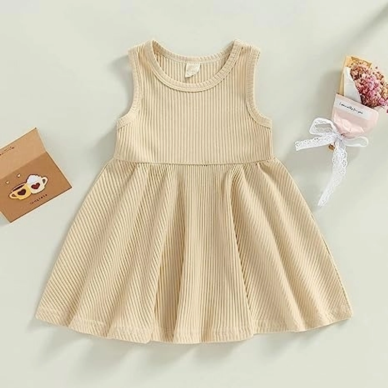 Product image Badia Kids Fashion - Dress Anak Olivia Wanita No1 (3-6 Bulan) Cream