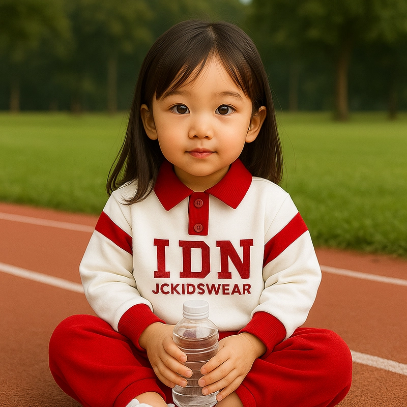 Product image Jckidswear - Setelan Sweater Baju Olahrga Anak Merah Putih Agustusan S PUTIH-MERAH