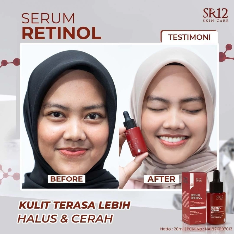 Product image SR12 Serum Retinol Mengencangkan Kulit dan Mencerahkan Kulit 20 ml Retinol