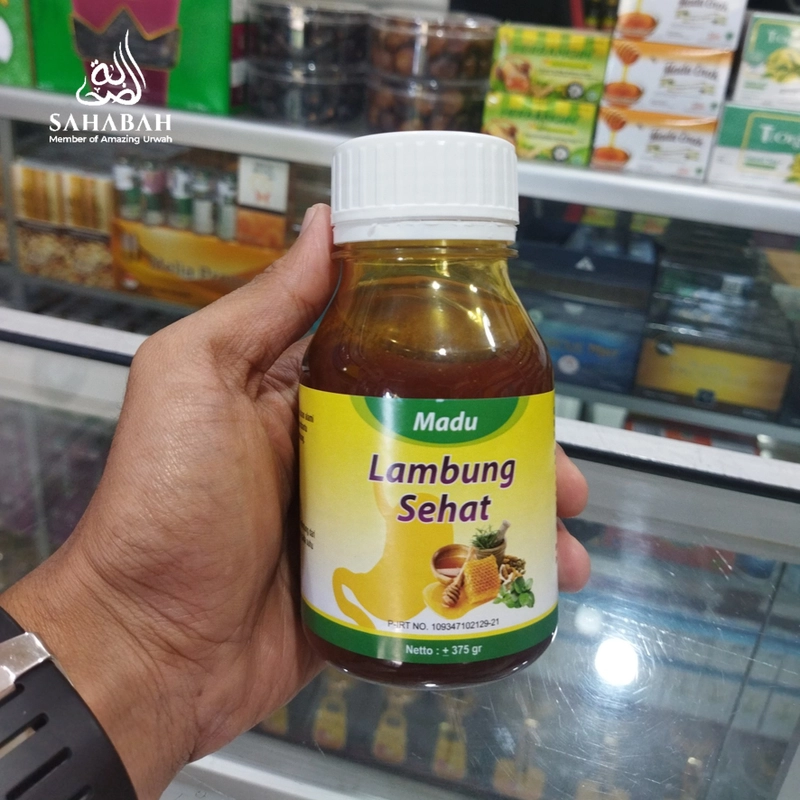 Product image Sahabah Store - Madu Lambung Sehat - Obat Lambung - Madu Lambung - Obat Pencernaan - Sakit Lambung 375 gr Alami