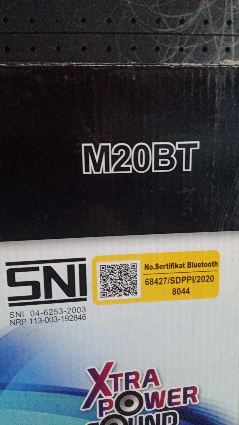 Product image agres cell - SPEAKER ADVANCE M20BT 4kg Hitam