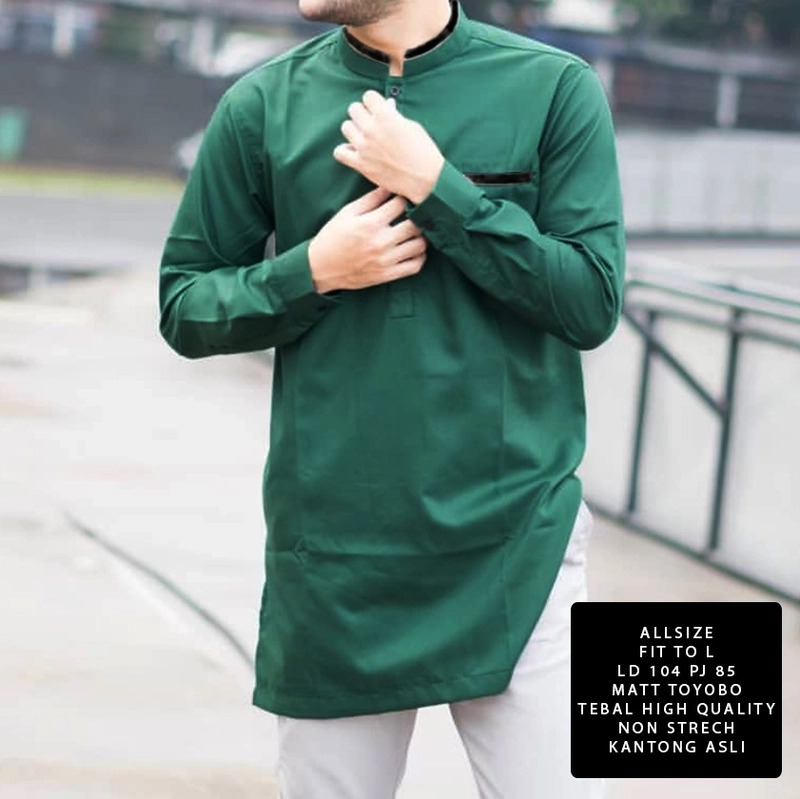 Product image baju koko pria ANWFC realpict M TOSCA