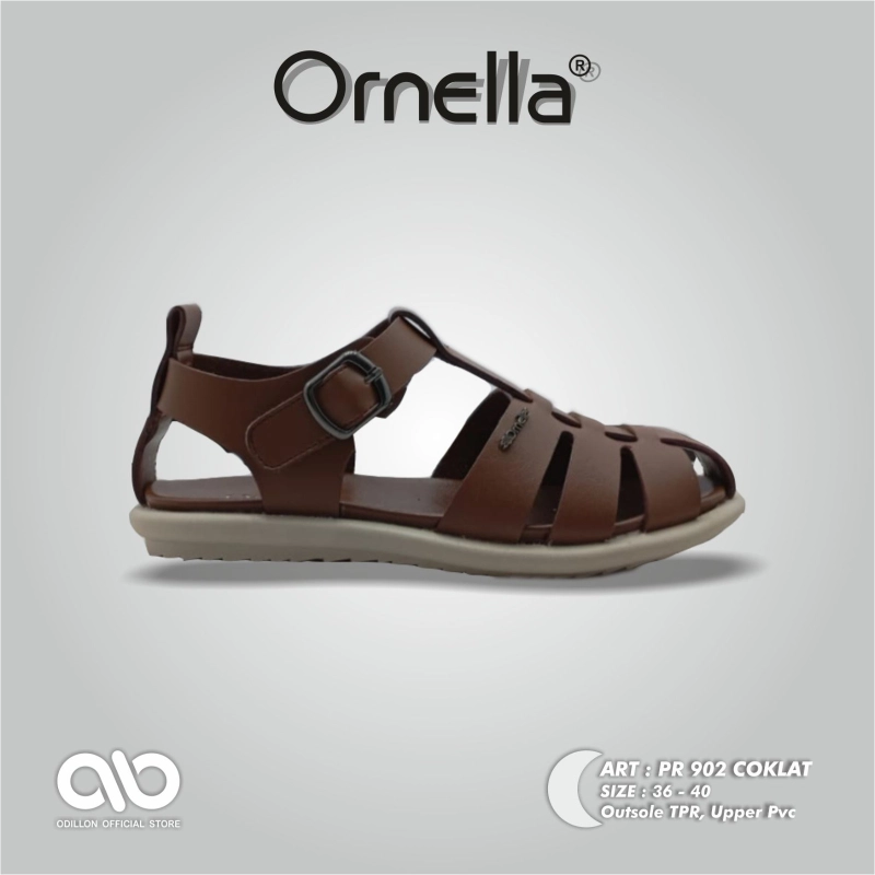 Product image Odillon - Ornella - PR 902 / Sepatu Sandal Wanita Casual 36 BROWN