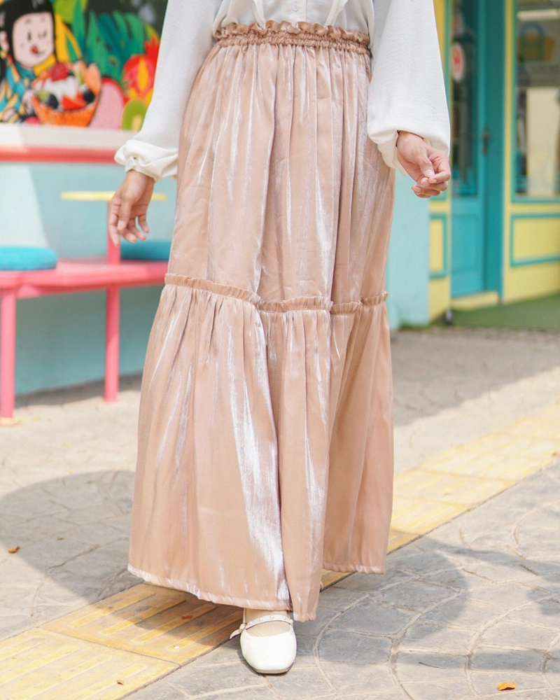 Product image byLayna Official - Bawahan Rok Wanita Aileen Skirt XL Mocca