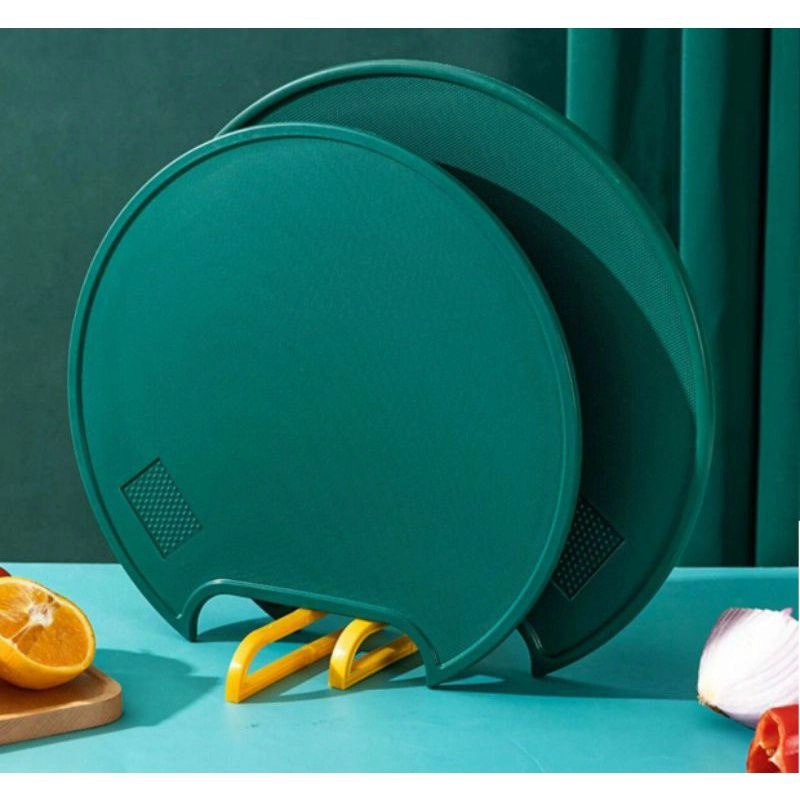 Product image Rumahkita - TALENAN BULAT 2IN1 ANTI JAMUR ANTI SLIP VIRAL Bulat Hijau