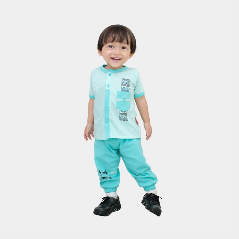 Product image Hoofla - Setelan Koko Anak Daudy S Hijau Mint