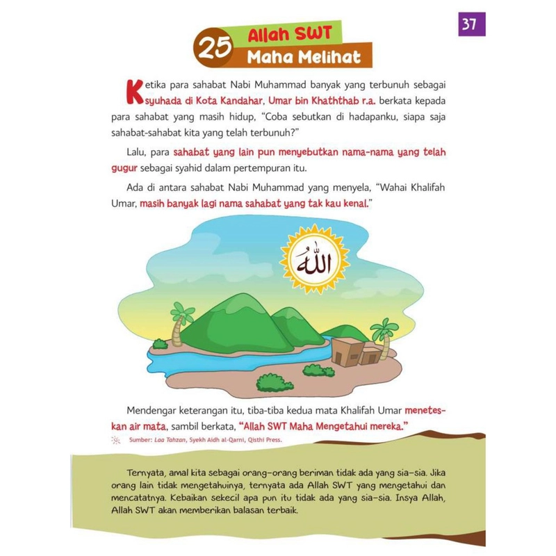 Product image Gema Insani - Anakku Jangan Sekutukan Tuhanmu 28 x 21 SC