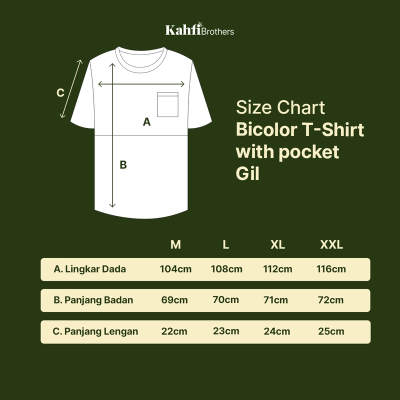 Product image T-shirt Pria 2 tone combed - GIL NAVY XL all variant