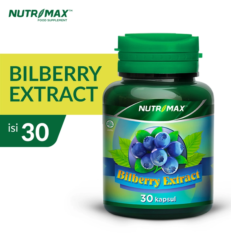 Product image Nutrimax Bilberry Isi 30 Naturecaps 350g 30 Naturecaps