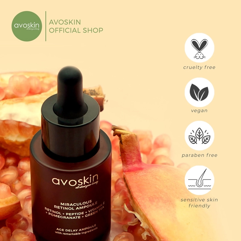 Product image AVOSKIN OFFICIAL - Miraculous Retinol Ampoule Skincare 30 ml Retinol Ampoule