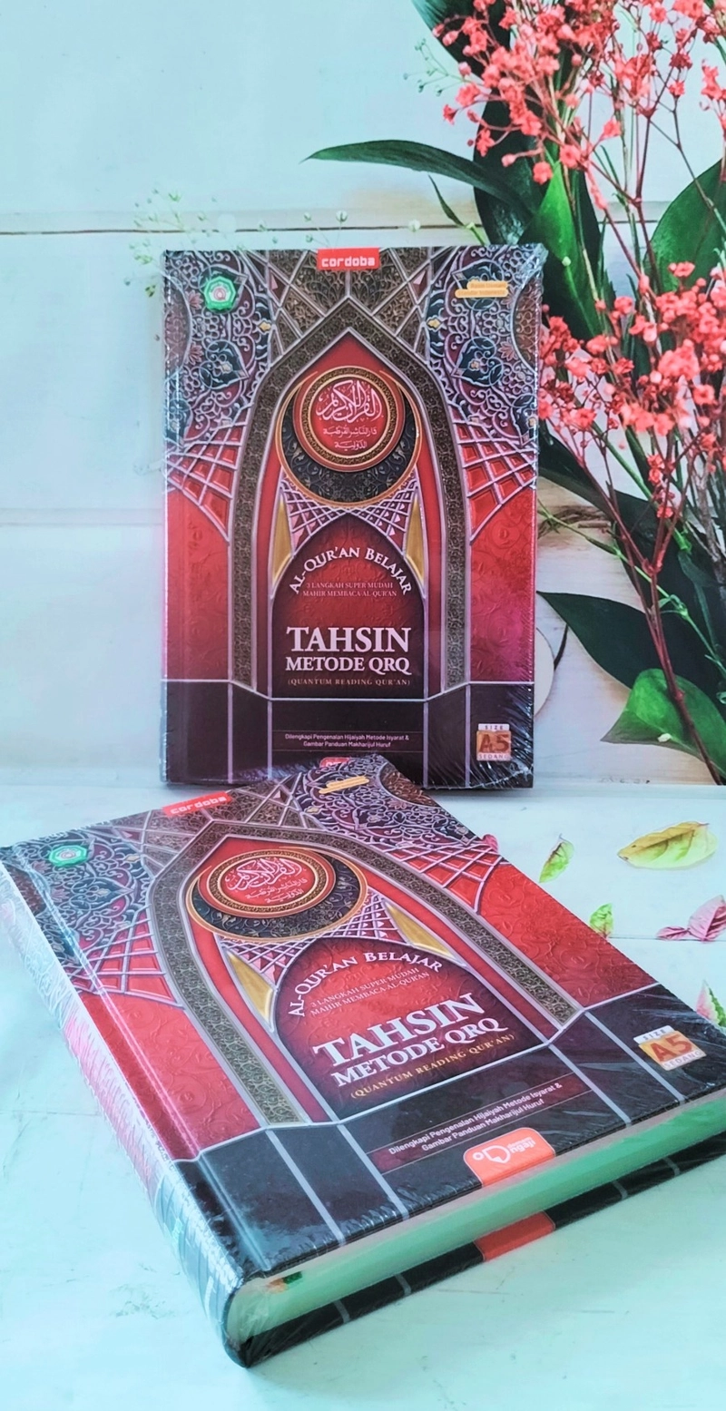 Product image Cordoba - Cordoba - Al Quran Belajar Tahsin Super Mudah Metode QRQ A5 Quantum Reading Quran A5 Random