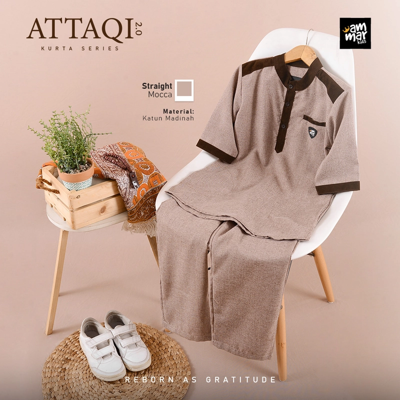 Product image Ammar Kids - ATTAQI REBORN AS GRATITUDE XL STRAIGHT MOCCA