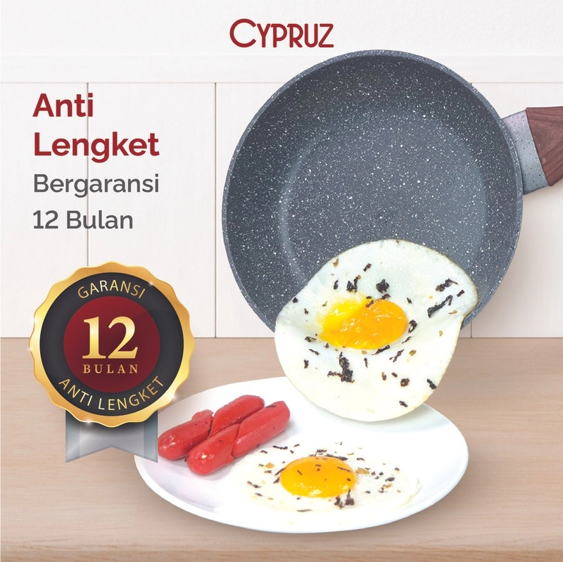 Product image Cypruz Official - Cypruz MARBLE Cookware Set BASIC 5pcs PI-0901 XL GREY