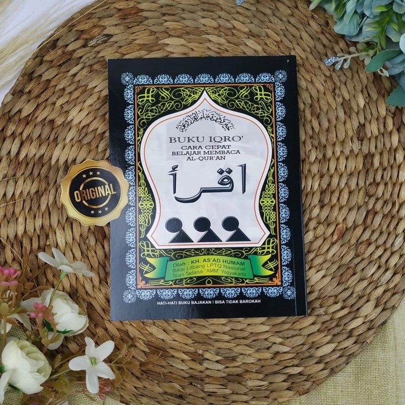 Product image Pustaka Arafah - Iqro Cara Cepat Belajar Membaca Al Quran (Jilid 1-6 Lengkap) AMM Yogyakarta SC Soft Cover