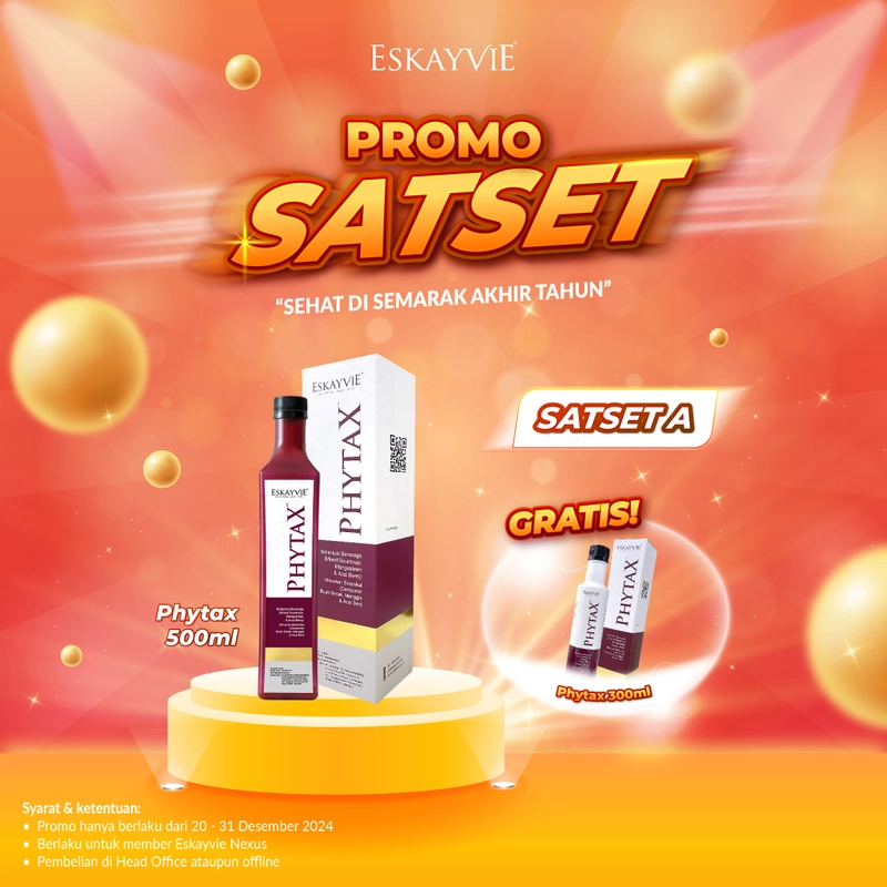 Product image ESKAYVIE - Beli Phytax 500 ML Gratis Phytax 300 ML 1bottlex500ML Maroon