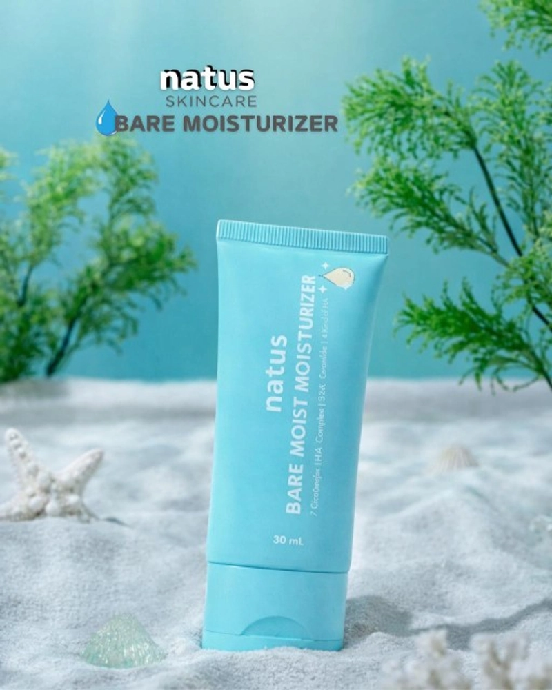 Product image MieMu - Paket NATUS SKINCARE SUN PROTECT 30 ml FACIAL CLEANSER 75 ml BARE MOISTURIZER 30 ml 135 ml Paket Natus