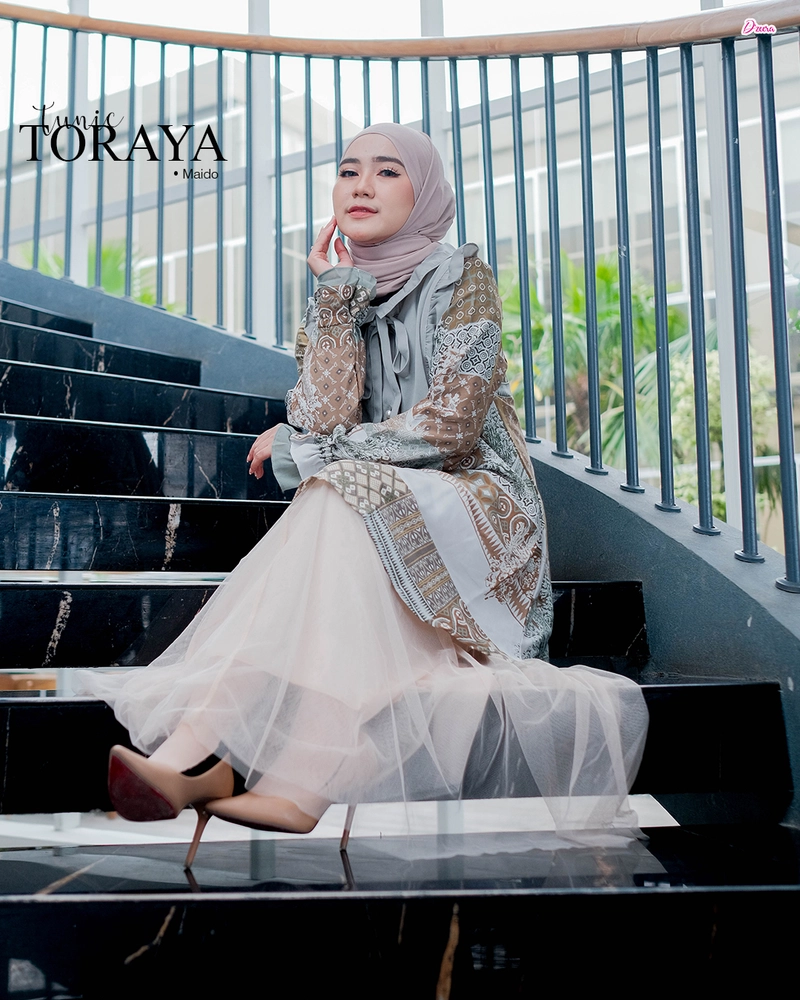 Product image Dzeera - TORAYA TUNIK MOM / motif toraja XS MAIDO