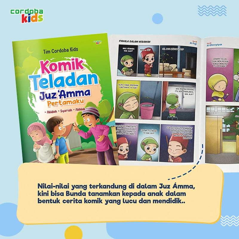 Product image Cordoba - Cotrdoba Kids - Juz Amma Pertamaku (JAP) Soft Cover B5 3 Buku