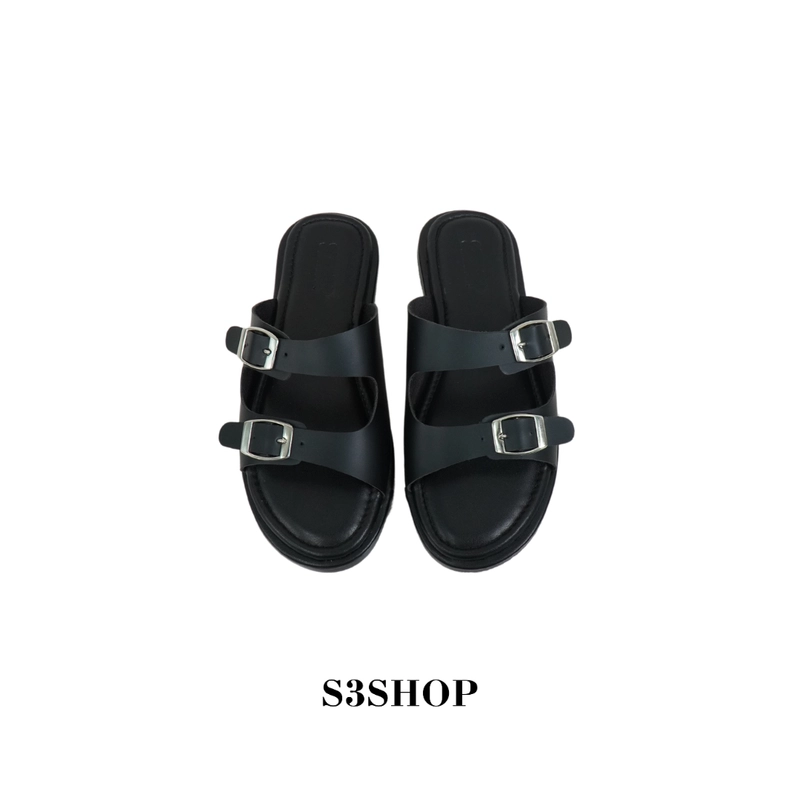 Product image S3SHOP - Sandal Rey S3shop Sendal Wanita Premium Karet 39 Black