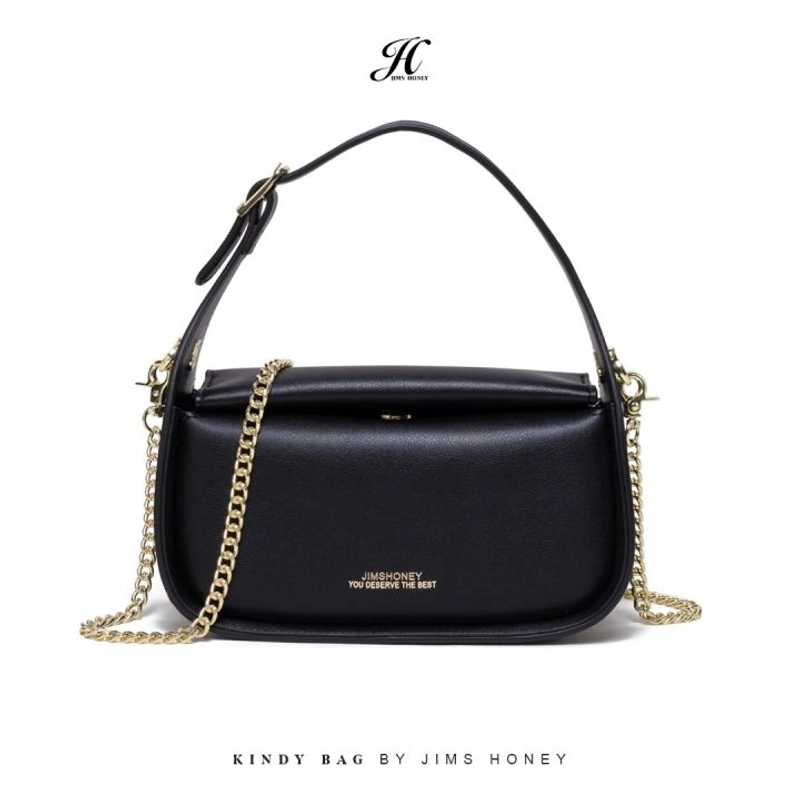 Product image JIMSHONEY SUKABUMI - Kindy Bag LC 7050 - Tas Slempang Wanita 400 BLACK