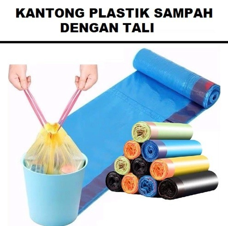 Product image V Lights - Plastik Sampah Tas Kresek Isi 15 Lembar RT009 TANPA TALI