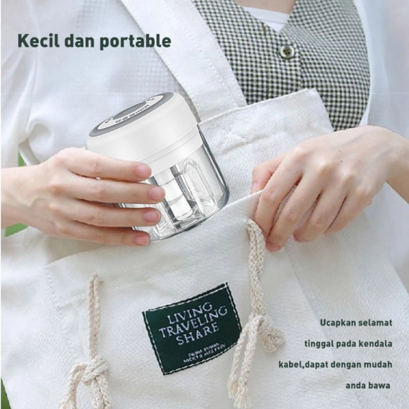 Product image Penghancur Bawang Putih Food Chopper Blender Mini Food Chopper Mini Putih