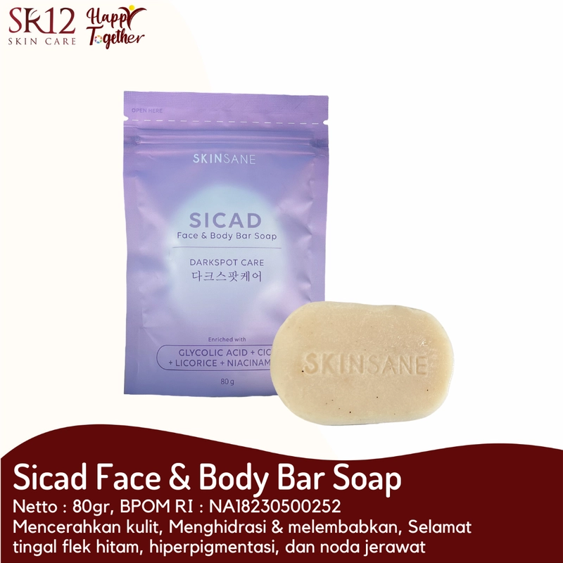 Product image SR12 Skinsane Face And Body Bar Soap face & body bar soap sicad