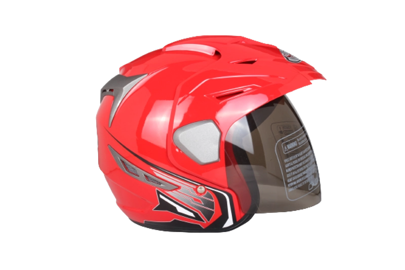 Product image KJU - Helm Virtue Red Gloss M Merah