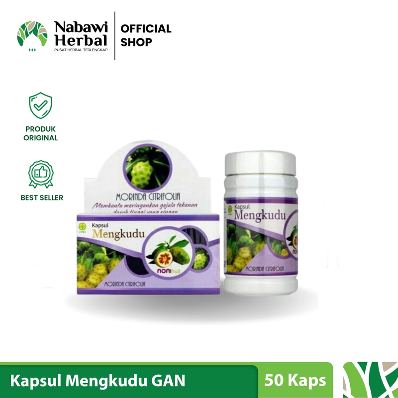 Product image NABAWI HERBAL - Ekstrak Mengkudu Turunkan Darah Tinggi dan Kolesterol Griya An Nur 100gr Obat Herbal