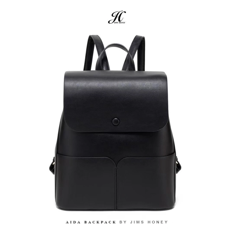 Product image JIMSHONEY SUKABUMI - Aida Backpack - Ransel Wanita HL-863 BLACK