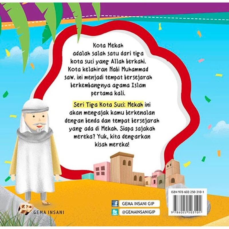Product image Seri 3 Kota Suci : MEKAH - Kota Yang di Berkahi 20 x 21 HC
