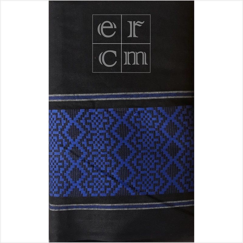 Product image ERCM Collection - SARUNG TENUN DEWASA MULTAZAM Multazam Biru