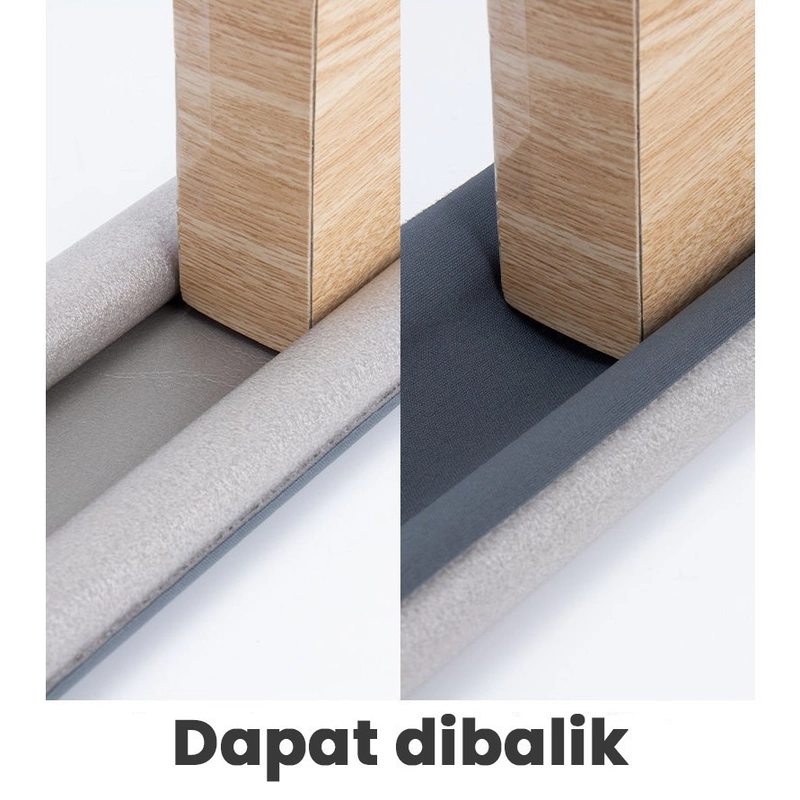 Product image KAMJE Penutup Celah Pintu Bawah Busa Penghalang Debu Binatang Kecil Serangga KMJ004 all variant Hitam