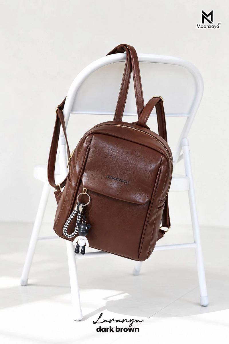 Product image Moonzaya - LAVANYA BAG BY MOONZAYA RANSEL TERBARU LAVANYA DARK BROWN