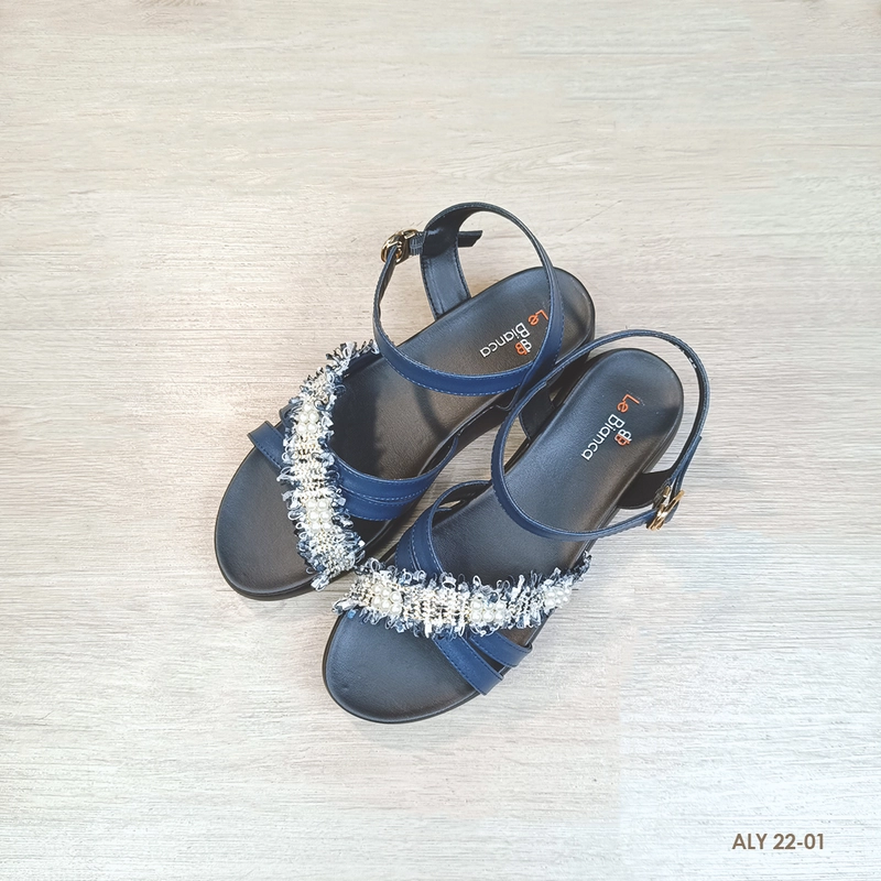 Product image Lebianca - Le Bianca ALY 22-01 Sepatu Sendal Wanita flat sandal 36 Biru Tua