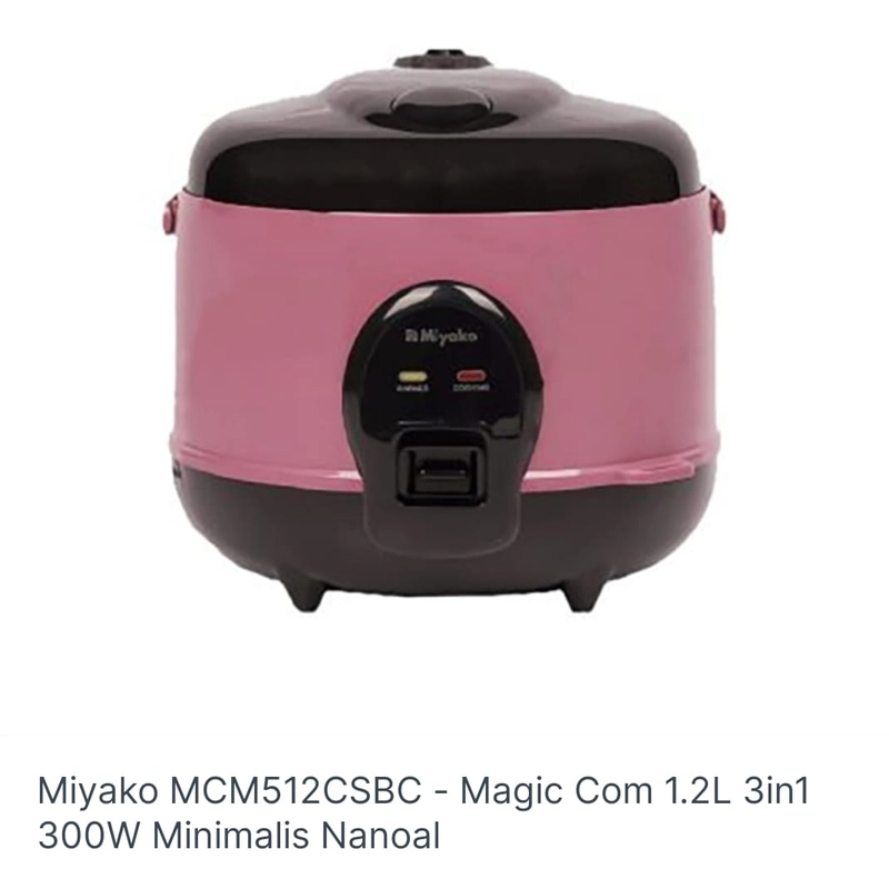 Product image Miyako - miyako mcm 512 csbc nanoal 1,2 ;iter red