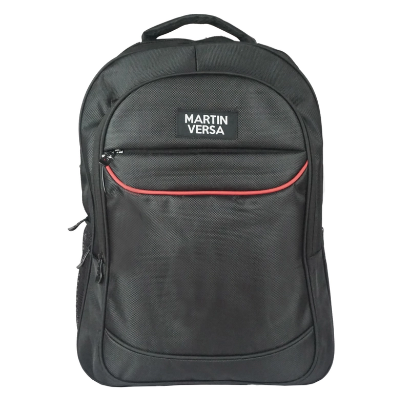 Product image Martinversa TP9 Tas Polo Pria Laptop Sekolah Kerja Kanvas Nylon Free Size Hitam