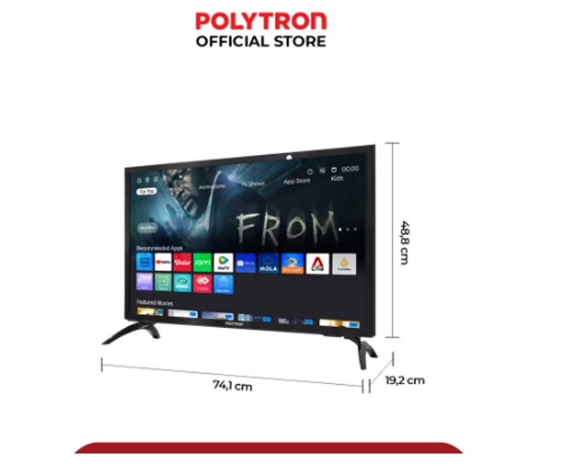 Product image UTAMAMEGA - Polytron Smart Digital TV 32 Inch 32CV1869 Type 32CV1869