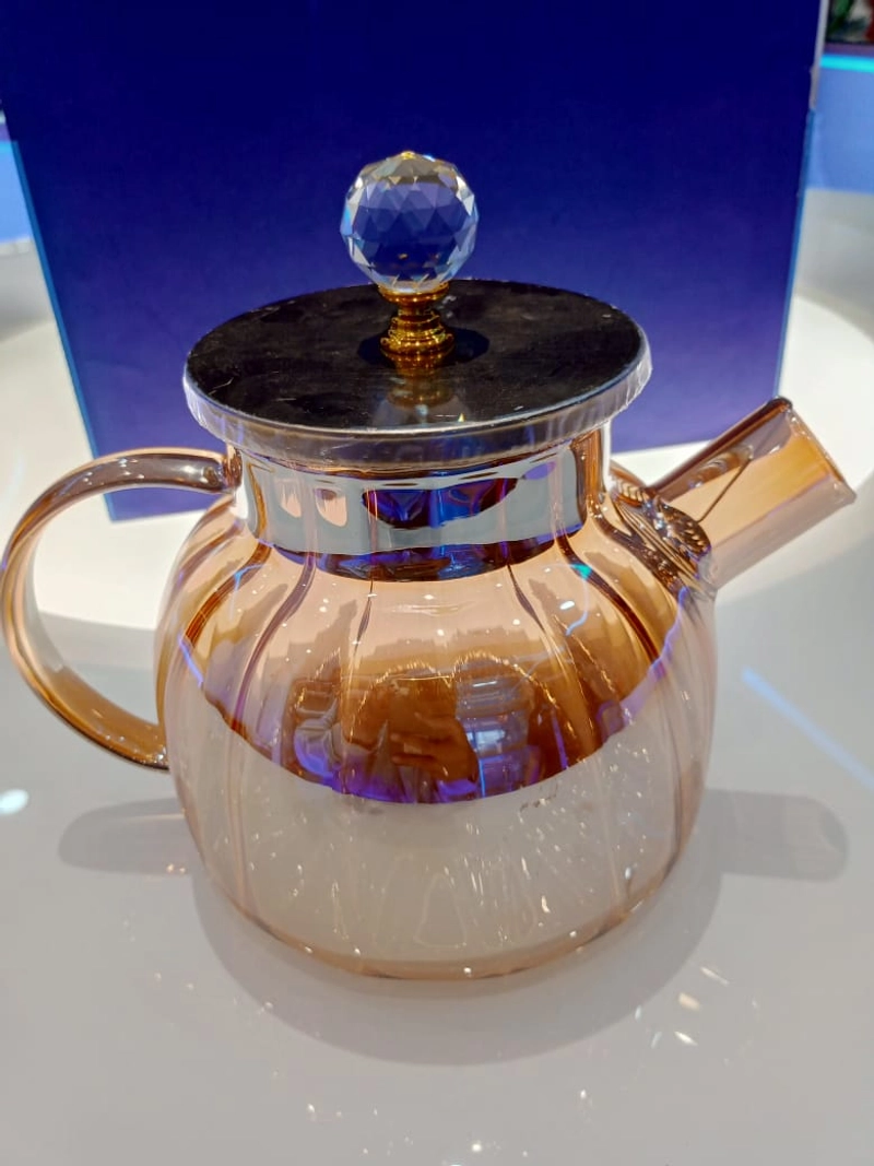Product image RUMAH RAYA - (PO) Teko Pitcher Teh Teapot Maker 1L - BR-383 1000 ml Golden