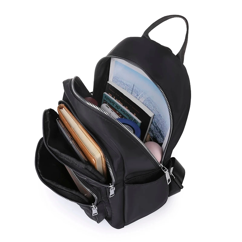 Product image CBL - Tas Ransel Wanita Bordir Waterproof Bahan Nilon Backpack Jotta CBLC20JOTTA Small-Medium Hitam
