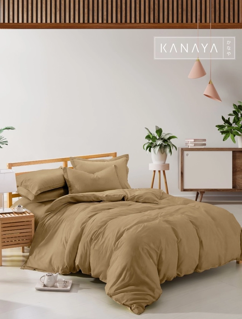 Product image KANAYA - KANAYA - Kanaya Bed Cover Set - Lorca Latte 120x200 Lorca Latte