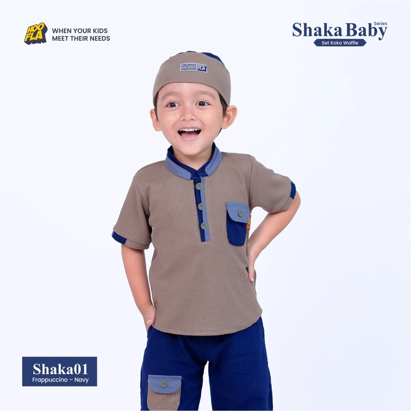 Product image Hoofla - Pakaian Anak Laki-laki Shaka Baby Series S Shaka 01