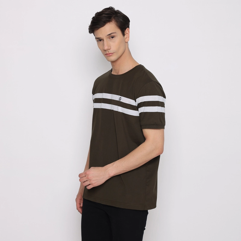 Product image MATSUDA APPAREL - MATSUDA Kaos Pria T shirt Ichinomiya M OLIVE