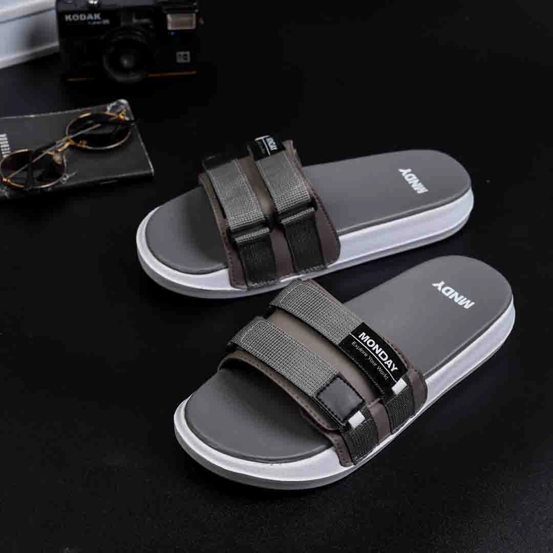 Product image MNDY Footwear - Pervez Grey - Sandal Slippers Slide Casual Grey Unisex 36 Grey