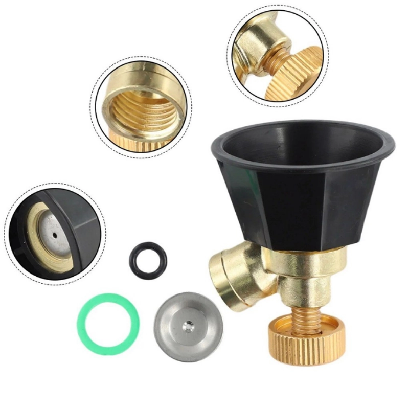 Product image KAHASIL - Kepala Semprotan Alat Penyemprot Penyiram Air Tanaman Taman Pohon Multifungsi KMJ236 HITAM
