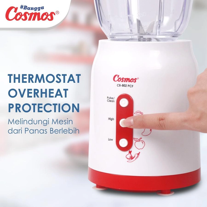 Product image UTAMAMEGA - Blender Cosmos Amarilis Series CB-802 PCF 2 Liter Kapasitas 2 Liter