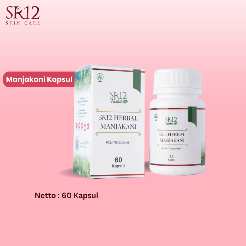 Product image SR12 Manjakani Merapatkan Kewanitaan Mengatasi Keputihan Gatal Dan Bau Tidak Sedap 30 Butir