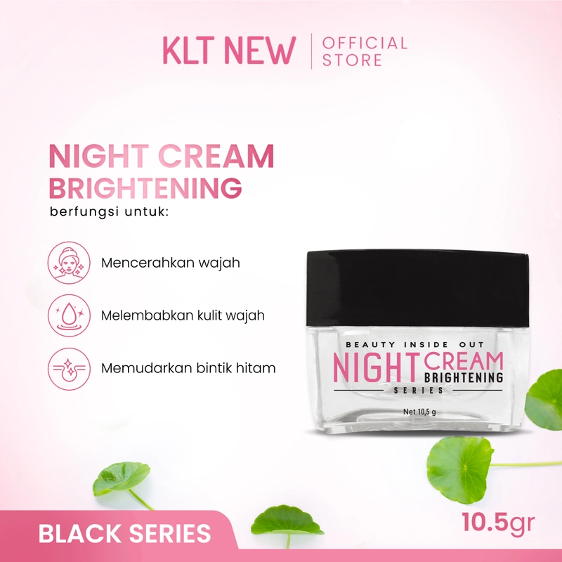 Product image KLT NEW - KLT Beauty Inside Out Night Cream Brightening 8.5 Gr Cream Malam